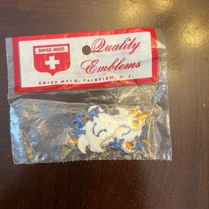 Vintage 1970’s Swiss Maid Quality Emblems Package of 4 Duck Patches
